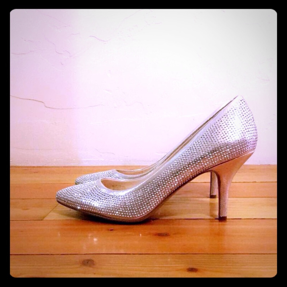 INC International Concepts Rhinestone Pumps